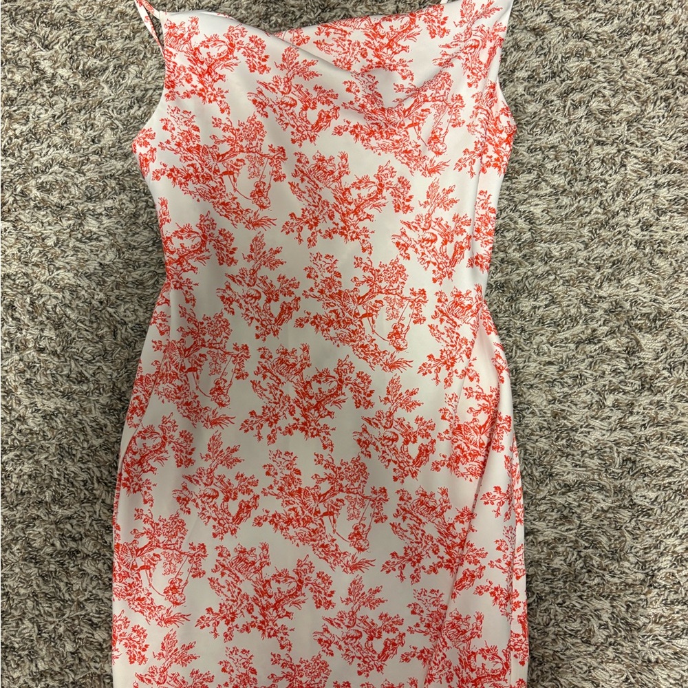 Urban Outfitters Red and White Mini Dress